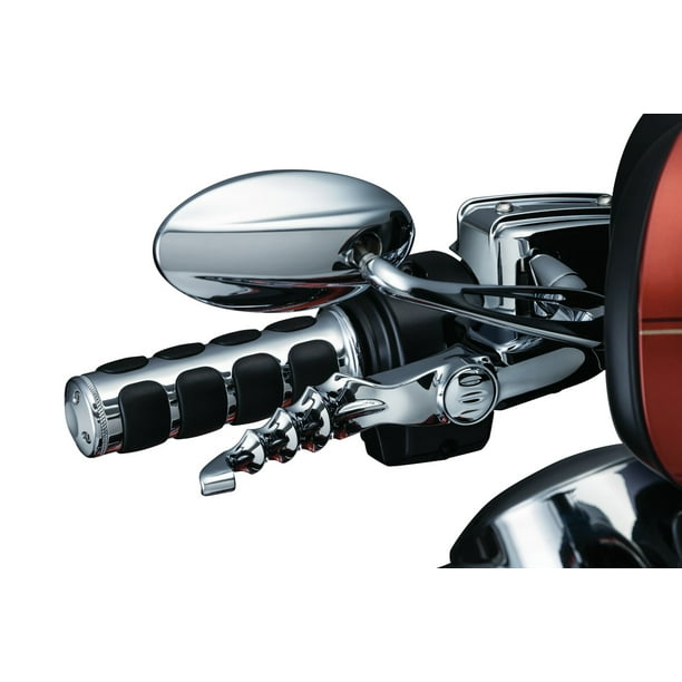Details about / Lens Grill V Style Chrome fits Harley-Davidson